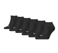 Puma Sneaker Socken Plain 6-Pack schwarz 3.0 : 35-38
