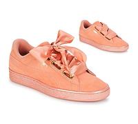 Puma Sneaker WN SUEDE HEART SATIN.DUSTY in Orange 39