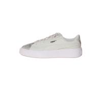 Puma Sneakers "Basket Platform Canvas" in Hellgrün - Größe 38,5 | Damen Sneakers