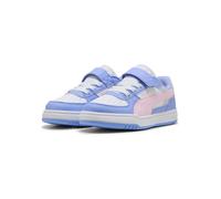 Sneaker PUMA "CAVEN III BLOCK AC+ PS", Damen, Gr. 31, intense lavender, pearl pink, puma weiß, Synthetik, unifarben, Schuhe Sneaker (27659968-31) intense lavender, pearl pink, puma weiß