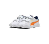 PUMA Smash 3.0 Playdate Sneaker mit Klettverschluss Mädchen 01 - PUMA white/orange glo 31