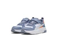 Sneaker PUMA "TRINITY 2 LT AC+ PS", Damen, Gr. 28, puma weiß, silber mist, gray sky, Textil, Schuhe Sneaker, mit Klettverschluss, mit SOFTFOAM+ Innensohle (39582943-28) puma weiß, silber mist, gray sk