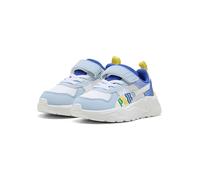 PUMA Unisex Baby Trinity 2 LT Come ON AC+ INF Sneaker, Snow Mountain Blue White-Lemon Meringue, 42 EU Child, Snow Mountain Blue PUMA White Lemon Meringue, 25 EU