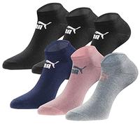 PUMA Sneakersocken 18 Paar Pack Damen Herren Lady mix 35-38