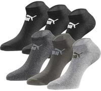 PUMA Sneakersocken 18 Paar Pack Statement Edition - Damen und Herren - Green/Grey- Gr.39-42