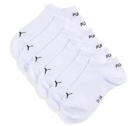 PUMA Unisex Kids 194010001 Sneaker Sock, White, 39/42 (3er Pack)