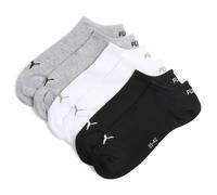 Puma Sneakersocken Sneaker Plain 3er Pack Schwarz/Grau Größe 35-38