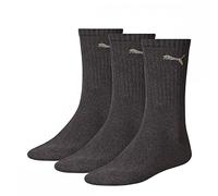 PUMA Socken Crew Sport Socks Damen, Herren 3er Pack Größen 39-46 - Farbenauswahl