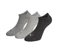 Puma Sneaker-Socken Plain 3P 26108001-800 Unisex 35-38 Anthraci/L Mel Grey