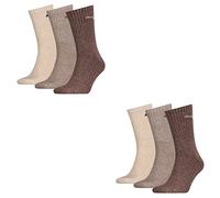 PUMA Socken Crew Sport Socks Damen, Herren 3er Pack Größen 39-46 - Farbenauswahl
