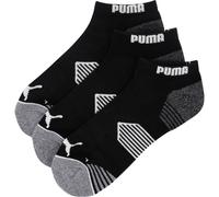 Puma Socken Essential Low Cut 3er-Pack, schwarz