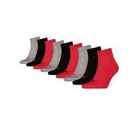 Puma Herren Socken 3er-Pack Rot Gr. 39-42