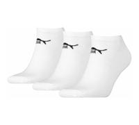 Puma Herren Baumwoll-Sneaker-Socken 201103001 300 033 – 3 Paar Weiß Größe 43-46