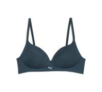 PUMA Soft Padded BH Damen (1er-Pack), Kleidung, Blau, 34D