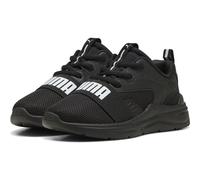 PUMA Soft Wired 2 PS Sneaker, Black White, 30.5 EU
