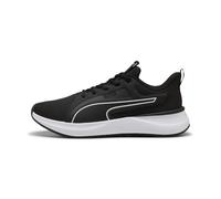 Sneaker PUMA "SOFTRIDE Carson 2 Sneakers Erwachsene", Herren, Gr. 40.5, schwarz-weiß (schwarz, weiß), Obermaterial: Synthetik, Textil. Futter: Textil. Innensohle: Textil. Laufsohle: Synthetik, Gummi,