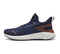 Slip-On Sneaker PUMA "SOFTRIDE ENZO 5 HYPE", Damen, Gr. 40, puma navy, bordeaux rot, feather gray, Textil, Schuhe, leicht profilierte Gummi-Laufsohle, nicht herausnehmbare Innensohle (28776515-40) pum