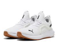 Puma SOFTRIDE ENZO 5, Unisex Straßen-Laufschuh, Puma White-Puma Black,