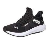 Laufschuh PUMA "SOFTRIDE ENZO 5 SLIP TECH", Damen, Gr. 42,5, schwarz-weiß (puma schwarz, puma weiß, puma schwarz), Textil, Schuhe Laufschuh, SLIPTECH™ Technologie: praktisches Anziehen ohne Hände (265