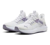 PUMA Damen SOFTRIDE ENZO 5 Slip TECH WNS Straßenlaufschuh, White-Lavendar POP-Lilac Luster-Apple Spritz, 38.5 EU, Puma White Lavendar Pop Lilac Luster Apple Spritz, 38.5 EU