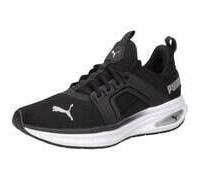 Sneaker PUMA "SOFTRIDE Enzo 6 Sneakers Erwachsene", Herren, Gr. 42.5, schwarz, weiß silber metallic, Obermaterial: Synthetik, Textil. Futter: Textil. Innensohle: Textil. Laufsohle: Gummi, Schuhe Sneak