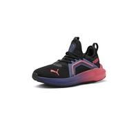 PUMA Unisex-Kinder Softride Enzo Sneaker, Puma Schwarz-Blau Crystal-Pfirsich Frost, 36 EU