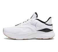 Laufschuh PUMA "SOFTRIDE Mayve Laufschuhe Damen" Gr. 37, schwarz-weiß (white black silver metallic) Schuhe (26895526-37) white black silver metallic