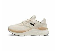 Puma SOFTRIDE MAYVE WN's, Weiblich Straßen-Laufschuh, Alpine Snow-WARM White-Puma Black,