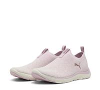 Puma Softride Premier Slip-On Strick-Laufschuhe Damen | Rose Mauve/Warm White/Rose Gold | Größe: 42 Pink