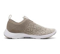 Slip-On Sneaker PUMA "SOFTRIDE REMI SLIP-ON KNIT WN'S", Damen, Gr. 39, beige (mouse gray, alpine snow, rose gold), Textil, Schuhe, für Sport, mit SOFTFOAM+ Dämpfung, aus gestricktem Textil (51365410-3