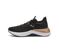PUMA Softride Sera Laufschuhe Damen, Sport, Schwarz/Gold, 36 Black