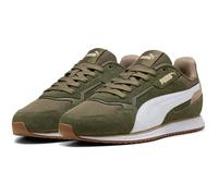 PUMA Softride St Miler Suede Sneaker 03 - loden green/puma white/gum 46