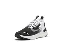 PUMA Men's Softride Symmetry Fuzion Running Shoe Sneaker, Black-cool Dark Gray-white, 40.5 EU