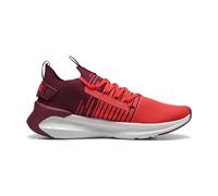 Laufschuh PUMA "SOFTRIDE SYMMETRY FUZION LS", Damen, Gr. 40, ultra rot, garnet glow, glacial gray, Textil, Schuhe Laufschuh, für sportliche Aktivitäten und Lauftraining, mit SOFTFOAM+ Innensohle (6382