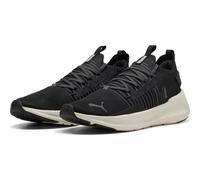 Puma Herren-Sneaker SOFTRIDE SYMMETRY FUZION LS Schwarz-Grau