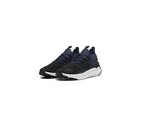 PUMA Unisex Softride Symmetry Fuzion Road Running Shoe, Black-Club Navy White, 39 EU