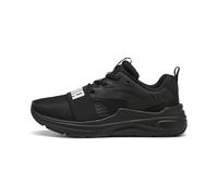 Sneaker PUMA "SOFTRIDE WIRED 2 JR", Jungen, Gr. 37, schwarz-weiß (puma schwarz, puma weiß), Textil, Schuhe (42824734-37) puma schwarz, puma weiß