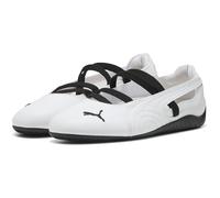 PUMA Speedcat Ballet Leder Ballerinas Damen 01 - PUMA white/PUMA white/PUMA black 40.5