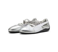 Puma Speedcat Ballet Metallic Schuhe Damen | Mit Plain | Silver/White | Größe: 41 Metallic