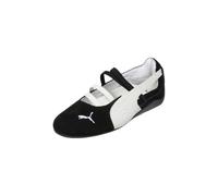 Puma Speedcat Suede Ballet Schuhe Damen | Mit Plain | Black/White/Warm White | Größe: 38 Black