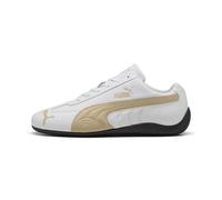 Puma Speedcat Leather Sneakers Unisex Schuhe | Mit Plain | White/Toasted Almond | Größe: 38 White