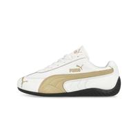 Puma Speedcat Leather Sneakers Unisex Schuhe | Mit Plain | White/Toasted Almond | Größe: 38 White