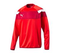 PUMA Spirit II Training Sweatshirt Kids F01 152 rot
