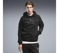 Hoodie PUMA "PUMA Sport Camo Fleece Hoodie Herren", Herren, Gr. XS, schwarz, Obermaterial: 34% Polyester, 66% Baumwolle. Kapuzenfutter: 100% Baumwolle. Rippe: 97% Baumwolle, 3% Elasthan. Seitentasche 