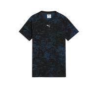 PUMA Sport Camo T-Shirt Teenager, Accessoires, Blau, 9-10Y