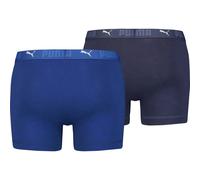 Puma Boxershorts Sport Cotton – 2er Pack aus organischer Baumwolle Herren Blue Combo L