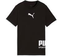 PUMA Sport Graphic T-Shirt Jungen 01 - PUMA black 140