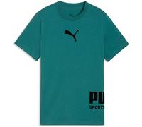 PUMA Sport Graphic T-Shirt Jungen 41 - emerald ice 152