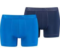 PUMA Trunks mit Label-Details im 2er-Pack in Blau, Größe S