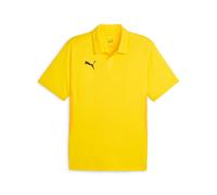Puma Sport-Polo teamGOAL (100% rec. Polyester, atmungsaktiv) gelb Herren, Größe 3XL